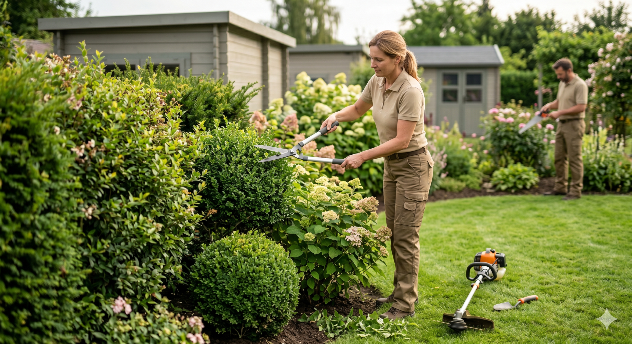 hedge cutting and bush trimming
