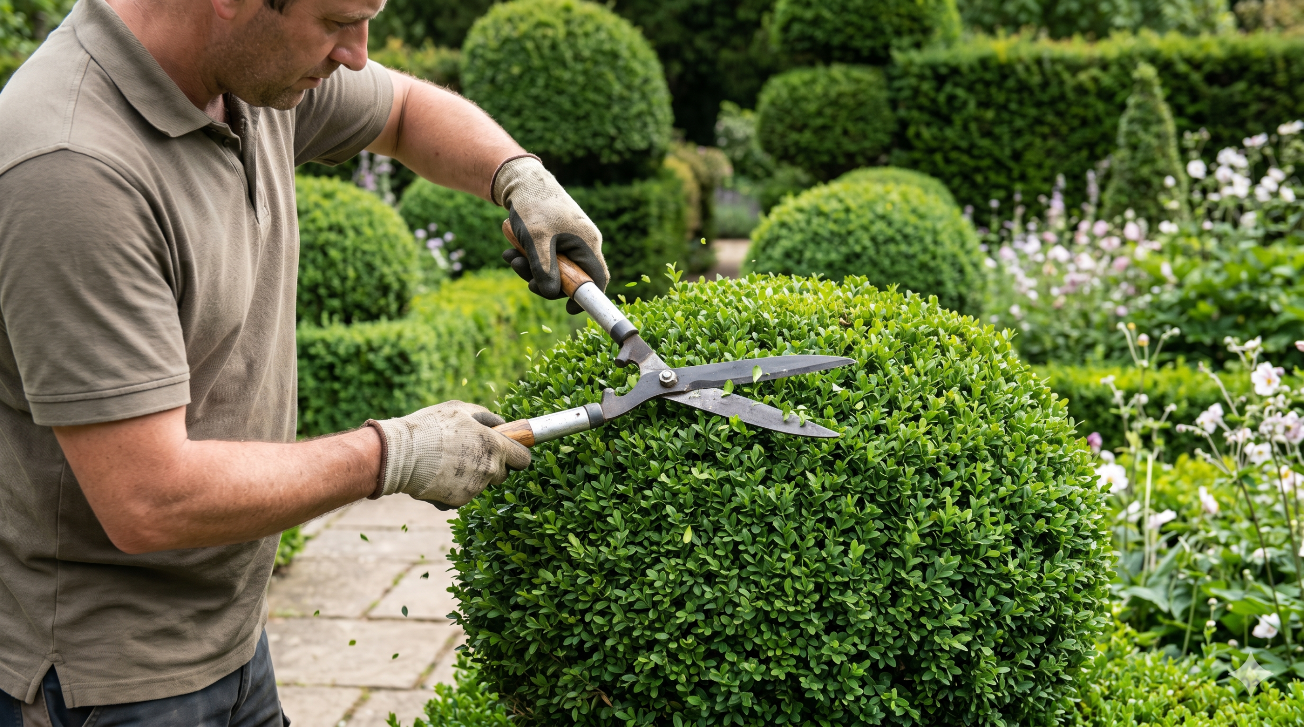 ornamental bush shaping service