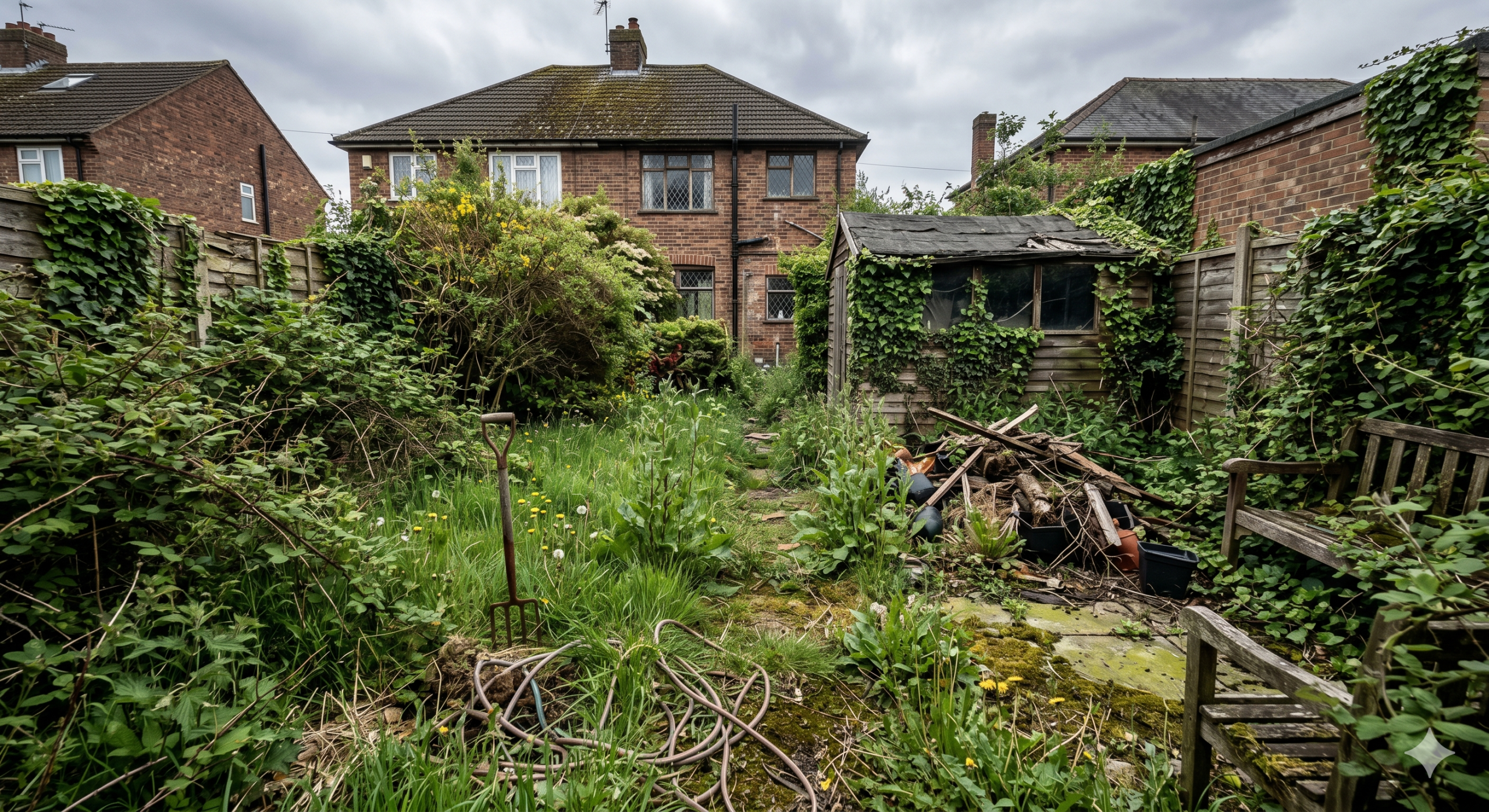 Overgrown Garden Clearance for Neglected Gardens